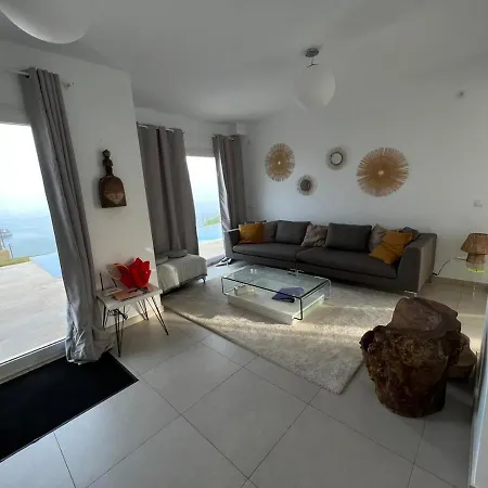 Вилла Half Of The Luxury With Sea View And Pool In Natural Park *